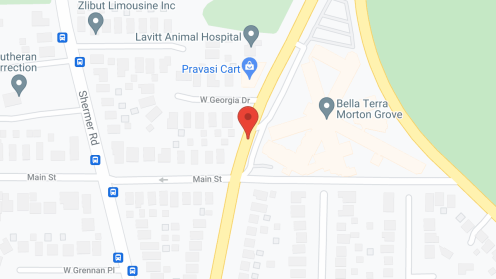 Map of the neighborhood around The Wellshire Morton Grove