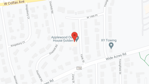 Map of the neighborhood around Applewood Our House