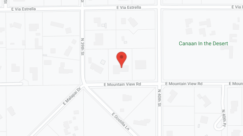 Map of the neighborhood around Always Home