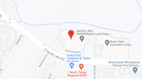 Map of the neighborhood around Fundamental - Sandy Lake Rehab and Care Center