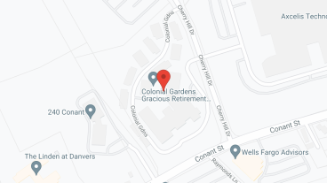 Colonial Gardens in google map