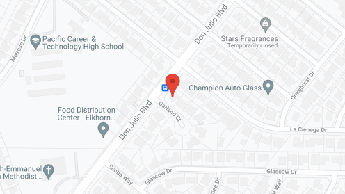 Map of the neighborhood around Tina's Home Care