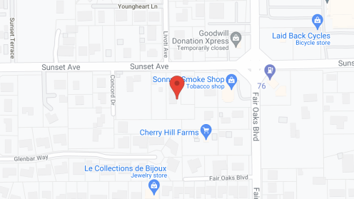 Map of the neighborhood around Sunset Gardens Care Home