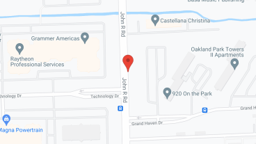 Oak Park Towers II in google map