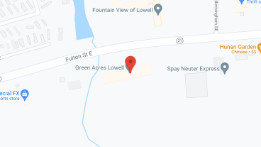 Green Acres of Lowell in google map
