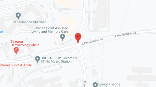 Map of the neighborhood around Pecan Point Assisted Living and Memory Care