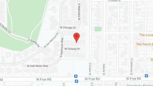 Map of the neighborhood around Holy Name Assisted Living