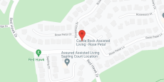 Castle Rock Assisted Living II in google map