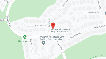 Castle Rock Assisted Living II in google map