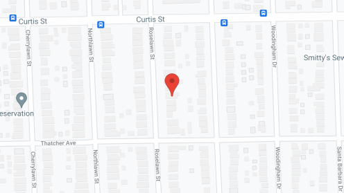 Map of the neighborhood around Mother Cabrini Home #1