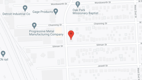 Map of the neighborhood around Freedom Haven Home