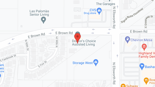 Map of the neighborhood around Doctor's Choice Assisted Living LLC
