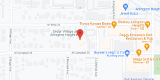Cedar Village of Arlington Heights in google map