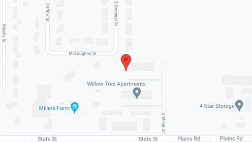 Map of the neighborhood around Willow Tree Village