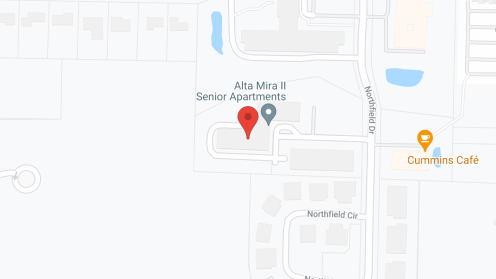 Map of the neighborhood around Alta Mira Apartment Homes II