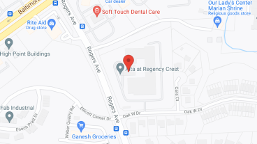 Regency Crest in google map