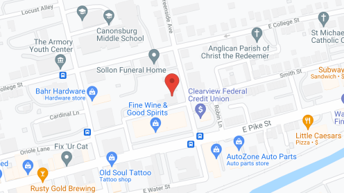 Map of the neighborhood around Greenside Meadows