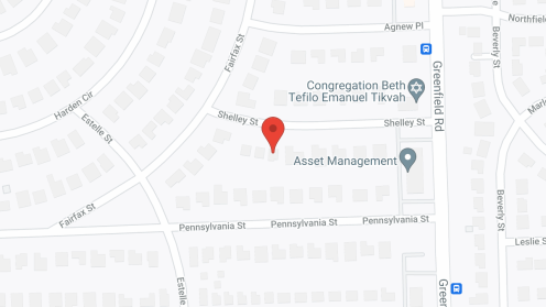 Map of the neighborhood around Mae June's Home