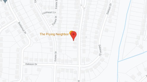 Map of the neighborhood around Changing Lives Today #1