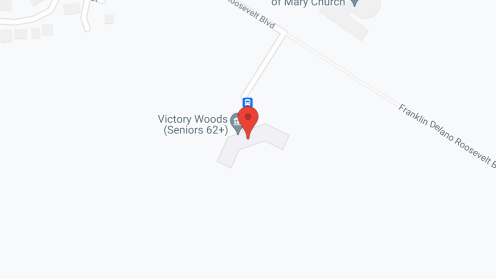 Map of the neighborhood around Victory Woods