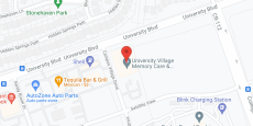 University Village in google map