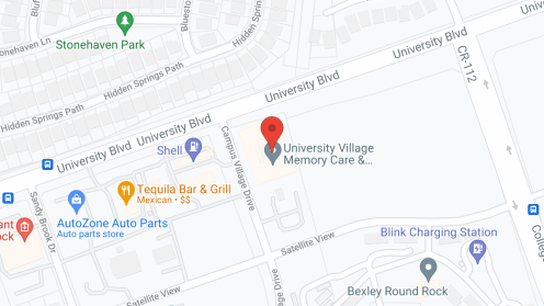 Map of the neighborhood around University Village