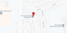 Fort Lane Senior Apartments in google map