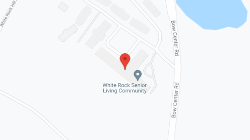 Map of the neighborhood around White Rock Senior Community