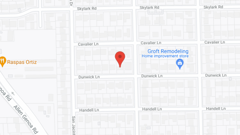 Map of the neighborhood around Caring Hands Home 2