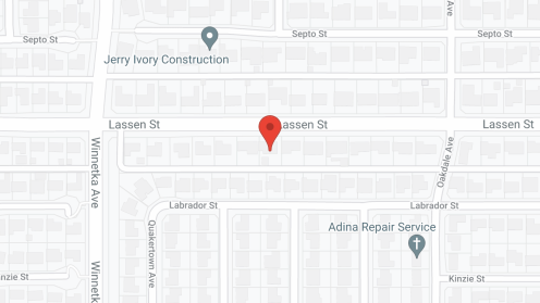 Map of the neighborhood around A Heavenly Haven II