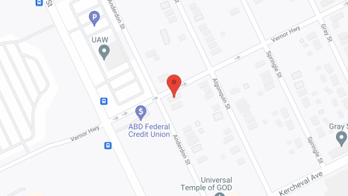 Map of the neighborhood around Halford Residential