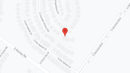 Map of the neighborhood around Tucson Mountain AFC Home