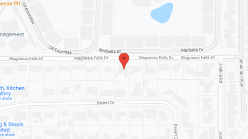 Map of the neighborhood around La Bella Gardens