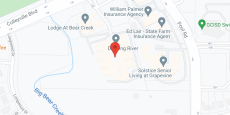 Dancing River in google map