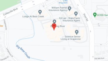 Dancing River in google map