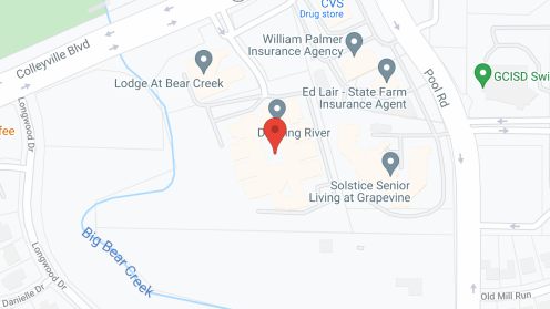 Map of the neighborhood around Dancing River