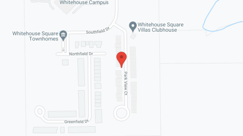 Map of the neighborhood around Whitehouse Square Senior