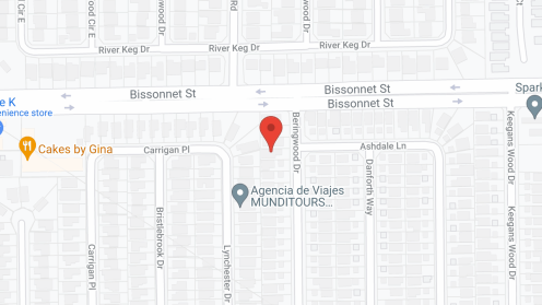 Map of the neighborhood around TG Assisted Living