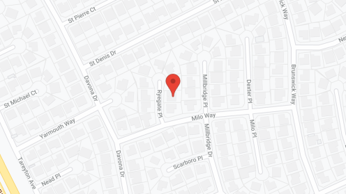 Map of the neighborhood around Penny's Guest Home- Ryegate