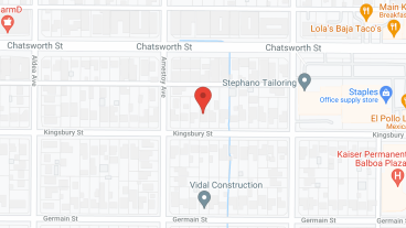 Granada Hills Gardens in google map