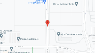 Thomas Place at Waukee in google map