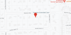 Houston Extended Care in google map