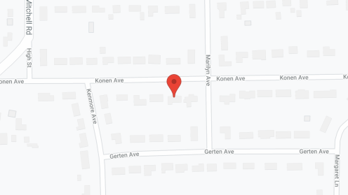 Map of the neighborhood around The Neighbors Next Door - Konen