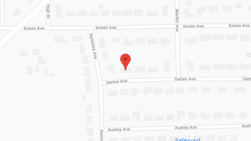 Map of the neighborhood around The Neighbors Next Door - Gerten 1