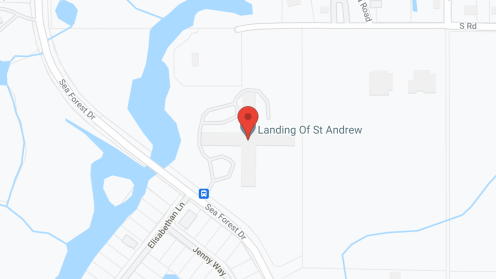 Map of the neighborhood around The Landings of St Andrew
