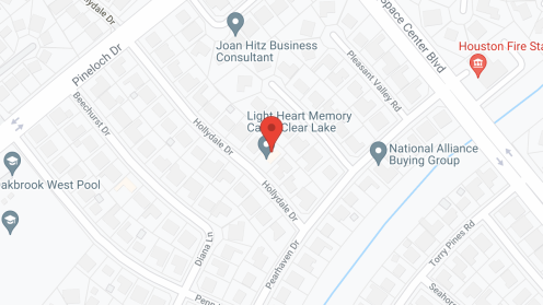 Map of the neighborhood around Light Heart Memory Care - Clear Lake