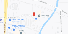 Cades Center Assisted Living in google map
