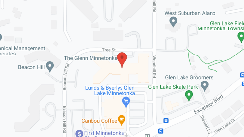 Map of the neighborhood around The Glenn Minnetonka