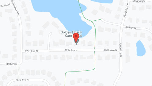 Map of the neighborhood around Golden Pond Home