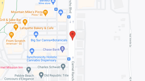 Map of the neighborhood around The Cottages of Carmel